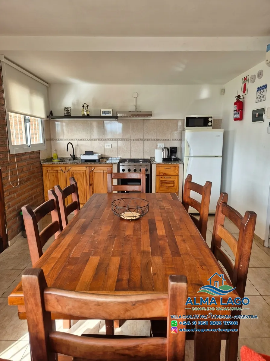 Dúplex 1 con Pileta en Carlos Paz (Hasta 7 Personas) - Alma Lago 12