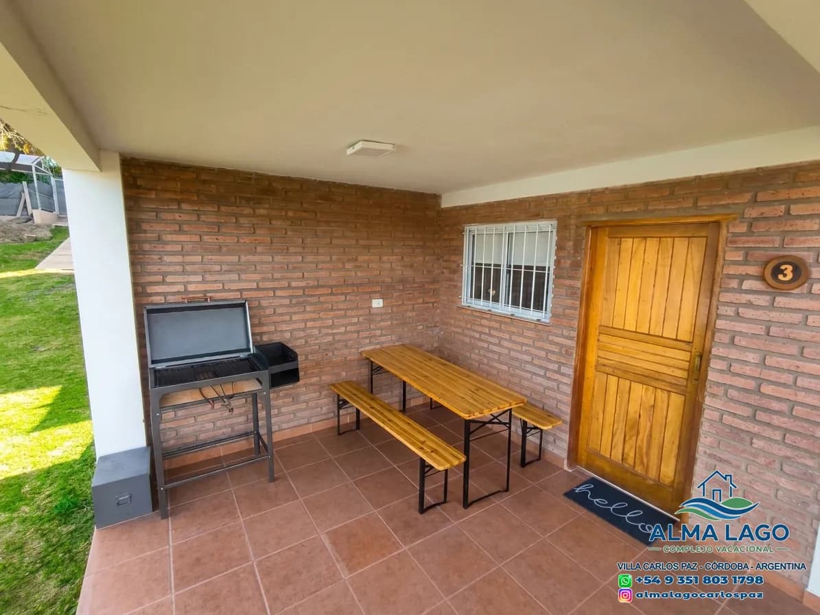 Dúplex 1 con Pileta en Carlos Paz (Hasta 7 Personas) - Alma Lago 9