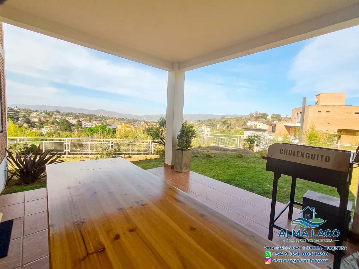 Dúplex 1 con Pileta en Carlos Paz (Hasta 7 Personas) - Alma Lago 8