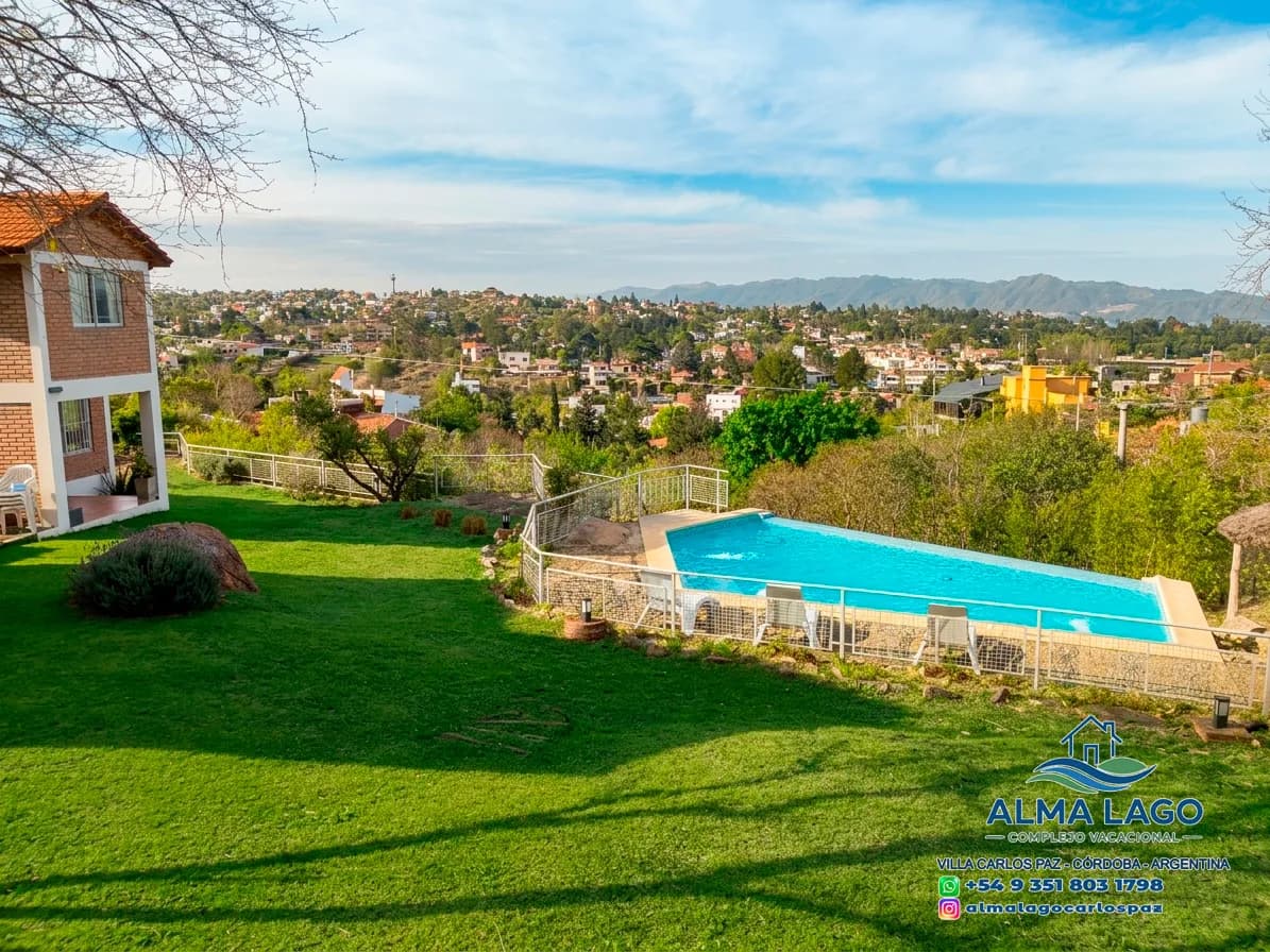 Dúplex 1 con Pileta en Carlos Paz (Hasta 7 Personas) - Alma Lago 4