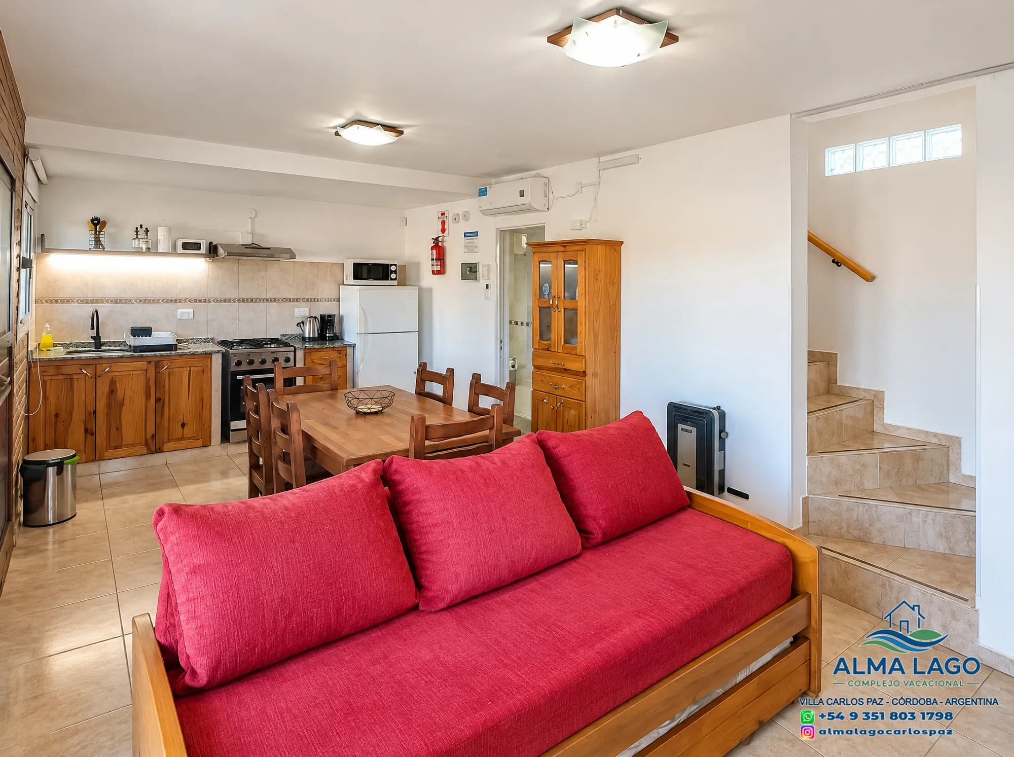 Dúplex 1 con Pileta en Carlos Paz (Hasta 7 Personas) - Alma Lago 16