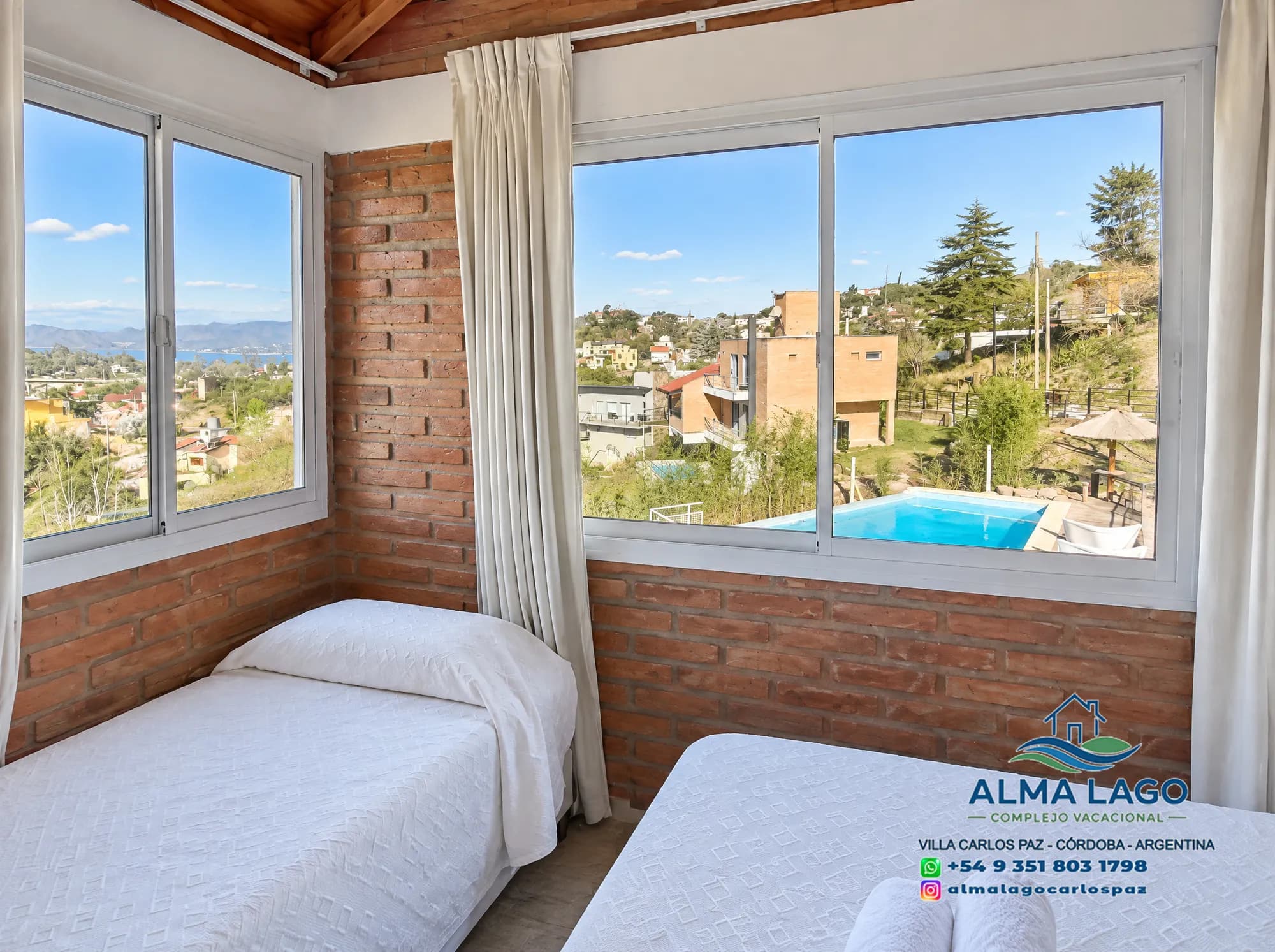 Dúplex 1 con Pileta en Carlos Paz (Hasta 7 Personas) - Alma Lago 20
