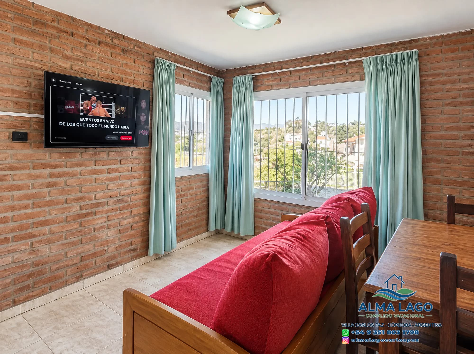 Dúplex 1 con Pileta en Carlos Paz (Hasta 7 Personas) - Alma Lago 15