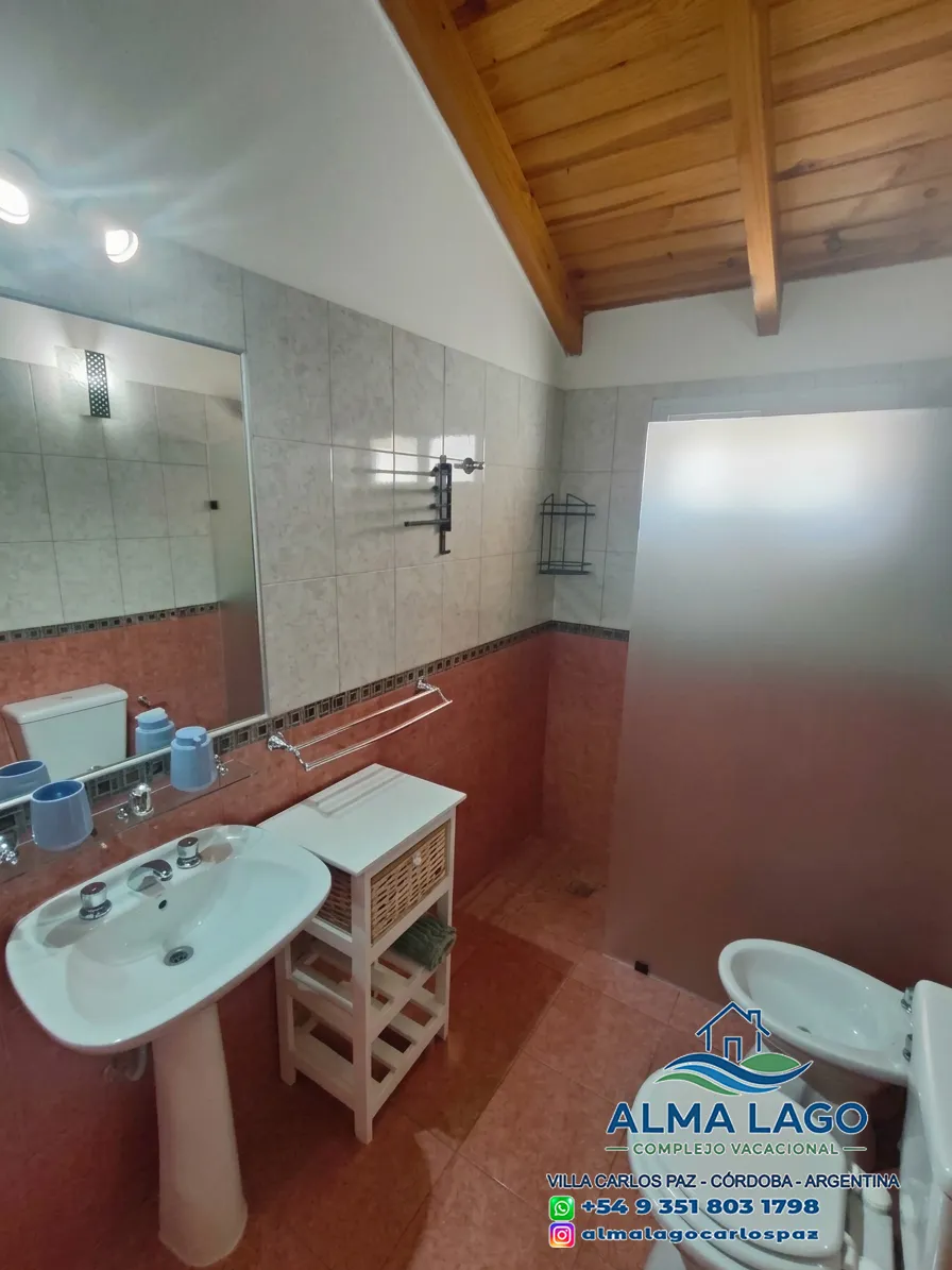 Dúplex 2 con Pileta en Carlos Paz (Hasta 7 Personas) - Alma Lago 19
