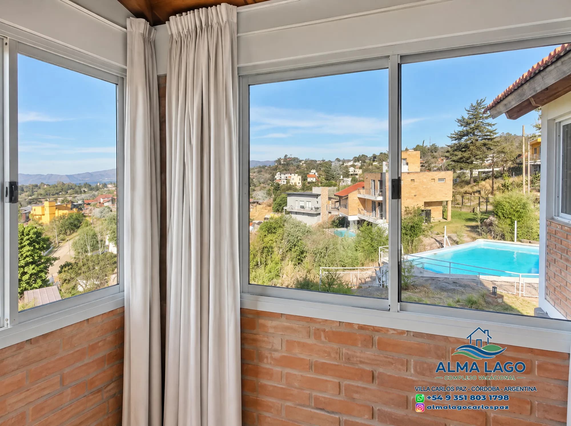 Dúplex 2 con Pileta en Carlos Paz (Hasta 7 Personas) - Alma Lago 21