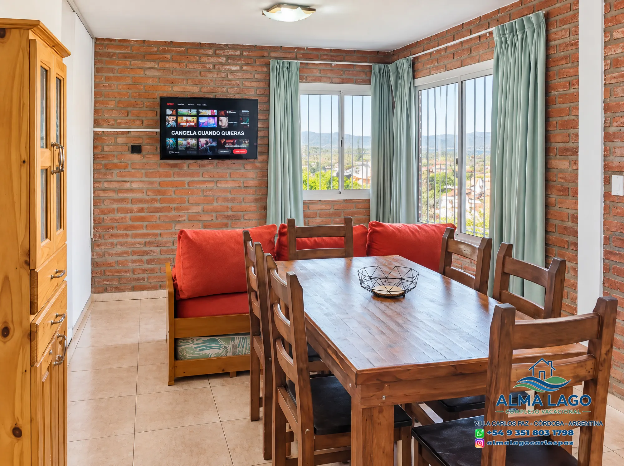 Dúplex 2 con Pileta en Carlos Paz (Hasta 7 Personas) - Alma Lago 15