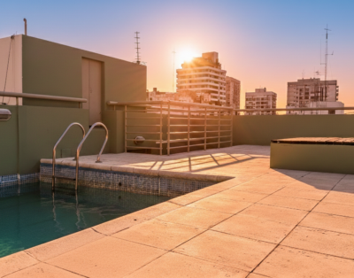 Piscina, 3 huéspedes en Recoleta