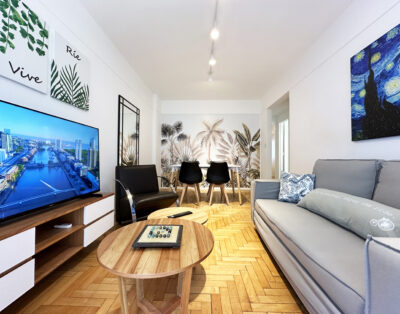 Palermo depto de categoría para 4 huéspedes